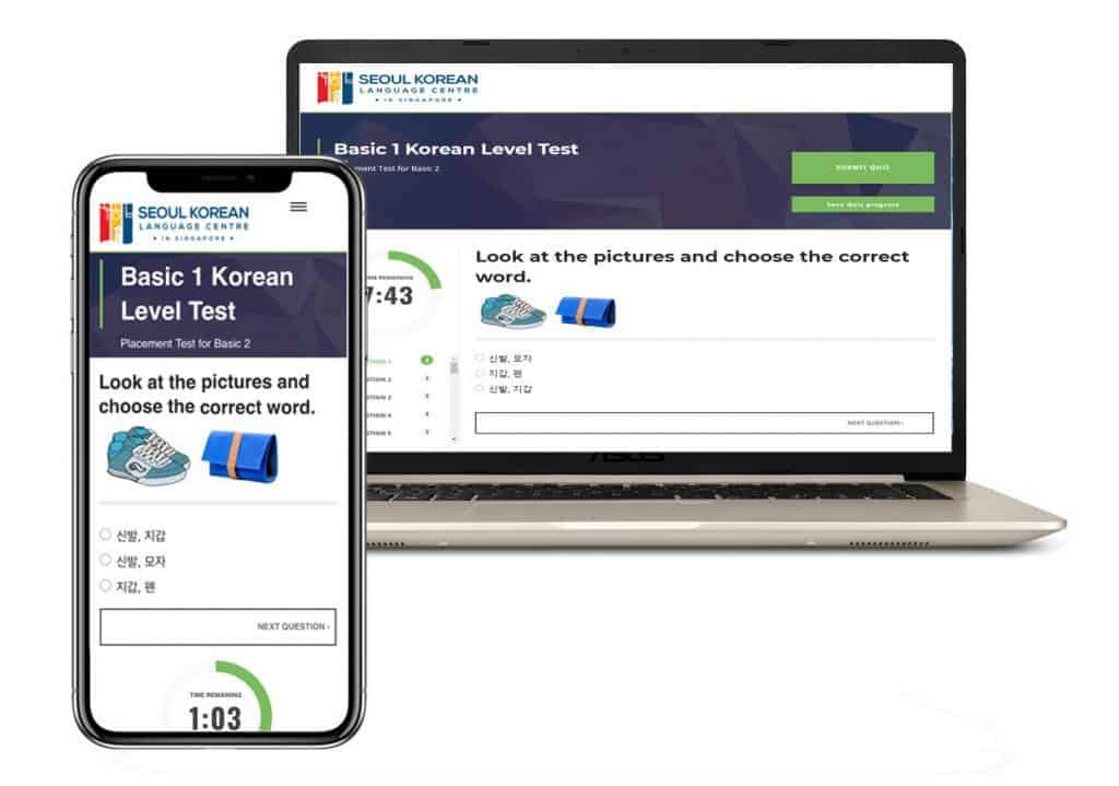 Korean language test